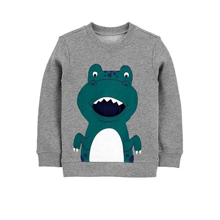 Blusa Moletom Dinossauro Carter s