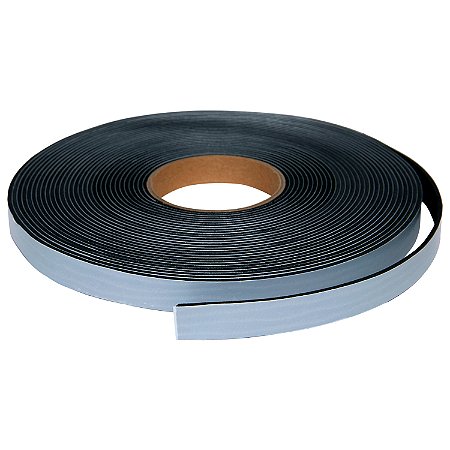 Fita Vedação Espuma EPDM Preto Adesivo 1 Lado - 02mm x 10mm x 10m