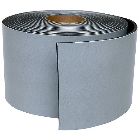 Manta Espuma PVC Antirruído Com Adesivo 1 Lado 10cm x 4mm x 5mt