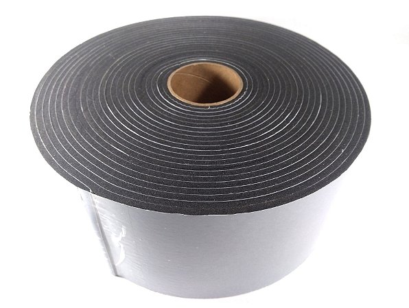 Fita Espuma PVC Com Adesivo 1 Lado 10cm x 4mm x 10mts