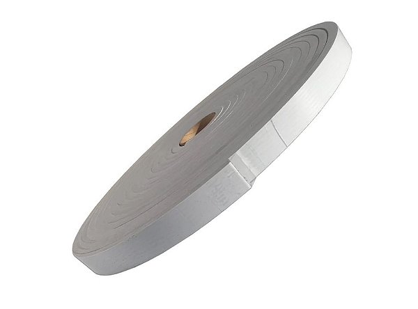 Fita Vedação EVA Cinza Adesivo 1 Lado  5mm x 20mm x 10m