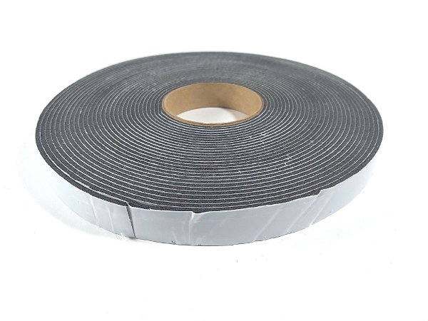 Fita Espuma PVC Com Adesivo 1 Lado - 2mm x 15mm x 10m