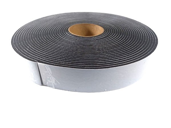 Fita Espuma PVC Com Adesivo 1 Lado - 3mm x 30mm x 10m