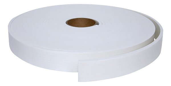 Ripado Eva Branco Autocolante Larg 3cm X 5mm X 10 Metros