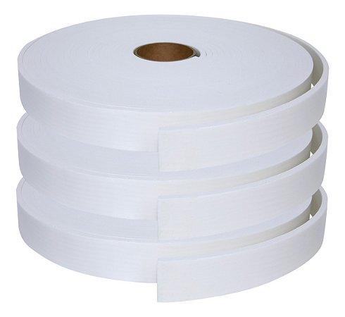 Ripado Eva Branco Autocolante Larg 3cm X 5mm X 30 Metros
