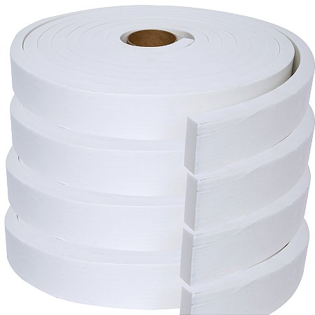 Ripado Eva Branco Autocolante Larg 4cm X 1,5cm X 20 Metros
