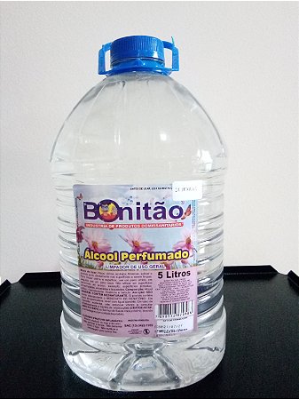 ALCOOL PERFUMADO 24 HORAS - 5 LITROS