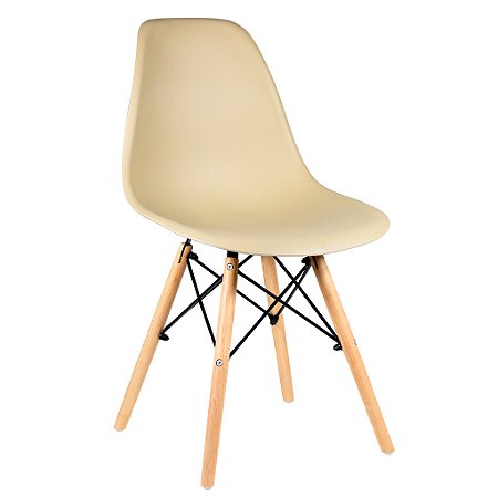 Cadeira Charles Eames Eiffel - Nude