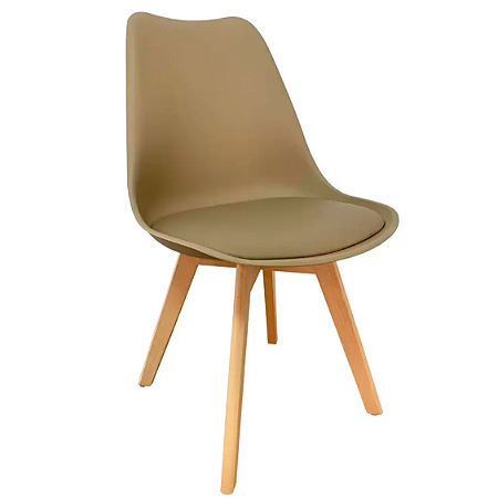 Cadeira Leda Siena Saarinen Tulipa - Nude