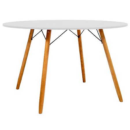 Mesa Redonda Eiffel 120cm - Branco