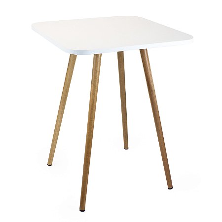 Mesa Quadrada Sofia 60cm - Branco