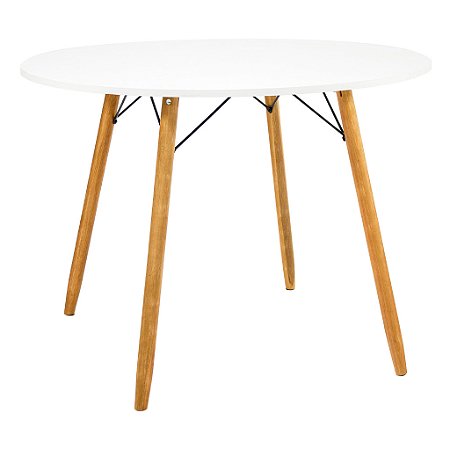 Mesa Redonda Eiffel 100cm - Branco