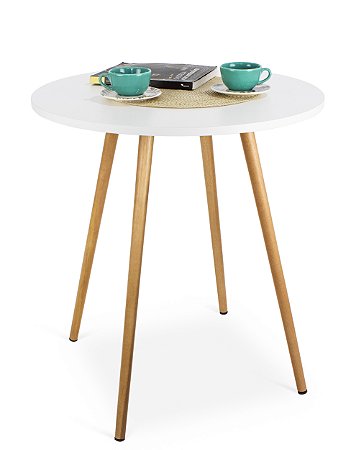 Mesa Redonda Sofia 60cm - Branco
