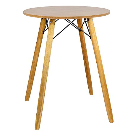 Mesa Redonda Eiffel 60cm - Louro Freijó