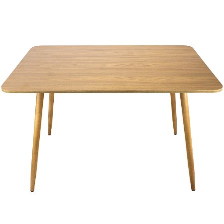 Mesa Retangular Sofia 120x80cm - Louro Freijó