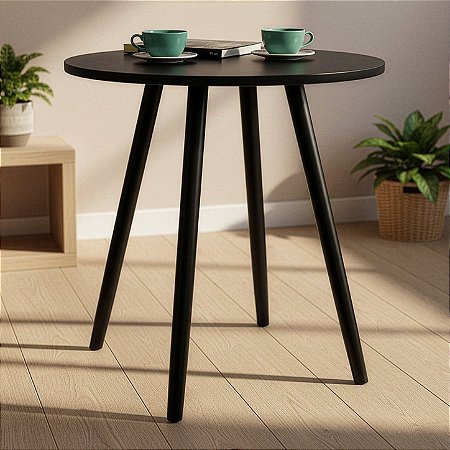 Mesa Redonda Sofia 60cm - All Black