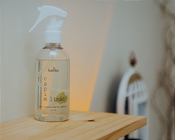 Spray aromatizador capim-limão200ml |bemthivi