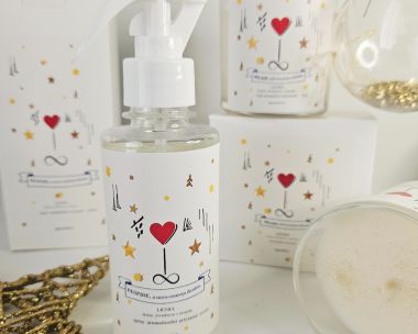 Kit spray mais vela lichia especial final de ano|bemthivi