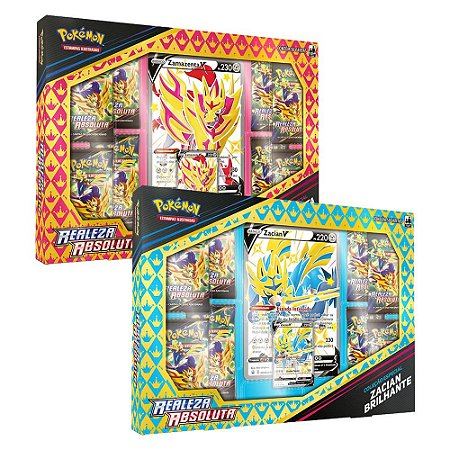 Box Pokémon Zamazenta Brilhante - Copag Loja