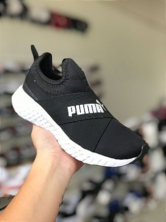 Puma Elástico Preto