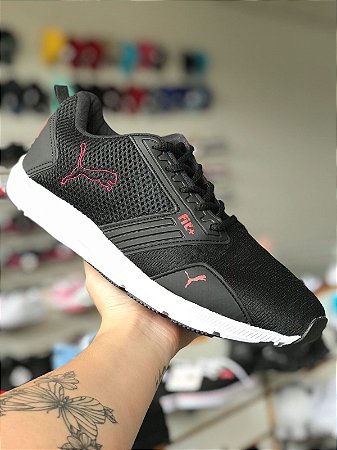 Puma Fit + Preto e Vermelho