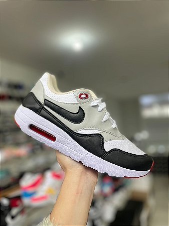 NK M1 Preto/Cinza/Vermelho