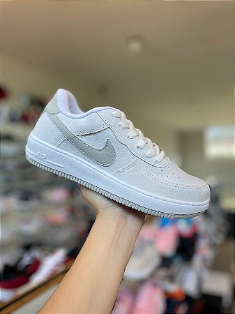 NK Air Force Premium Branco e Cinza