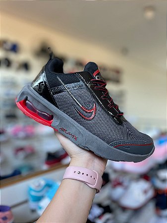 NK Air Max LK Preto/Cinza/Vermelho