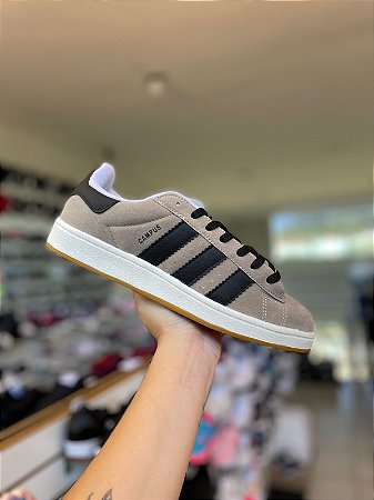Adid Campus Premium Bege e Preto