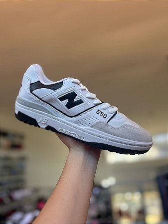 New Balance 550-Branco e Preto