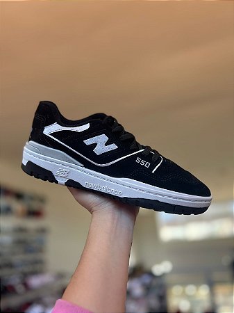 New Balance 550-Preto e Branco