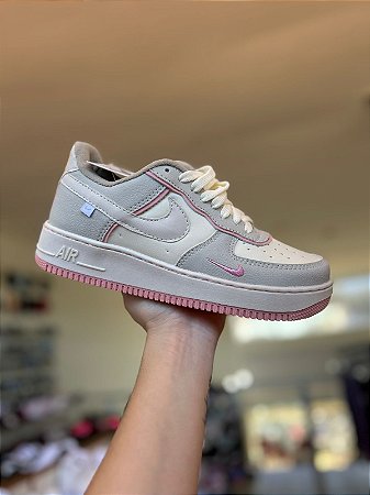 NK Air Force Super Premium-Bege e Rosa