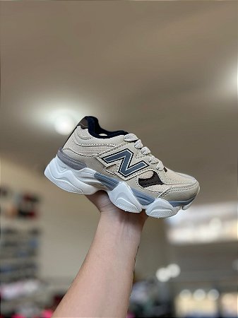 New Balance 9060 Bege- Infantil