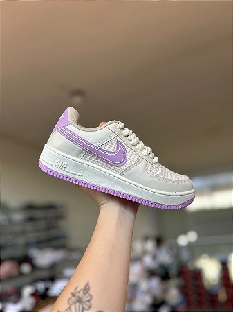 NK Air Force Bege Textura/Lilás Importado