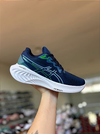 Asics Gel-Cumulus Azul Marinho/Branco