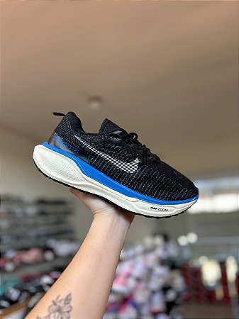 NK Zoom X Textura Preto/Azul/Bege