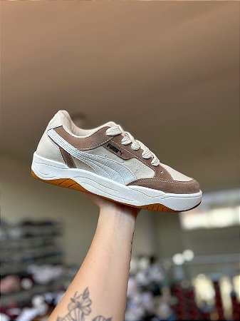 Puma 180 Bege/Marrom Premium