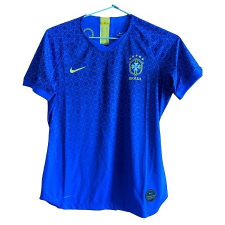 Camisa Azul da Seleção Feminina - Moda Esportiva