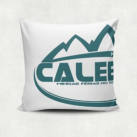 Almofada Calebe Branca - Linha IASD
