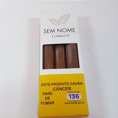 Charuto Dannemann Sem Nome - Petaca com 3