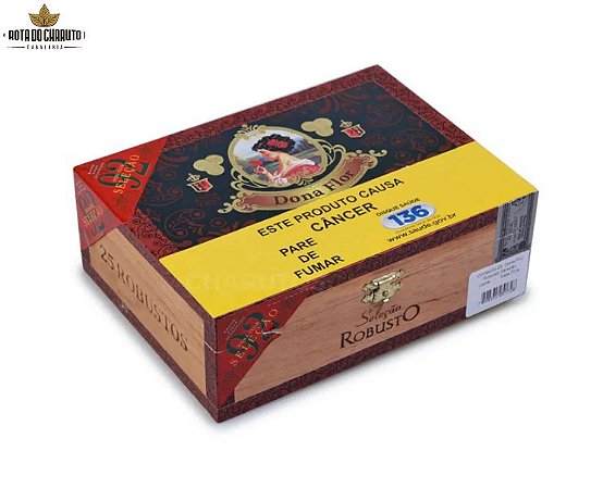 Charuto Dona Flor Seleção Robusto - Caixa com 25