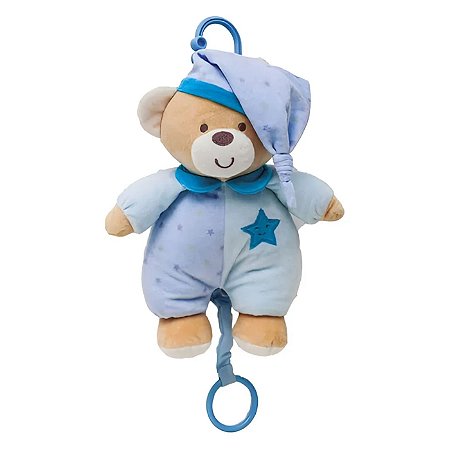 Ursinho Musical com Estrelinhas Buba Pelúcia Infantil