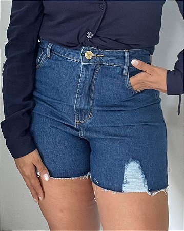 SHORT JEANS DETALHES