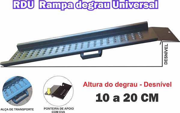 Rampa De Aço Universal Para Utilização Diversas - Rdu 750/240