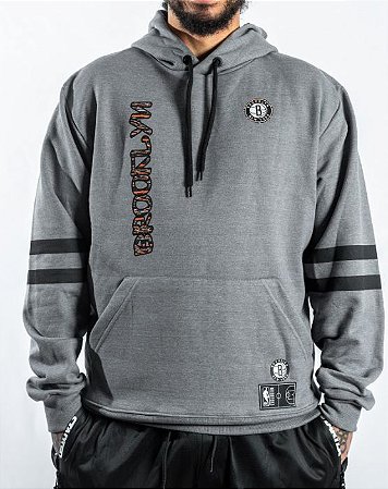 nba brooklyn nets moletom com capuz