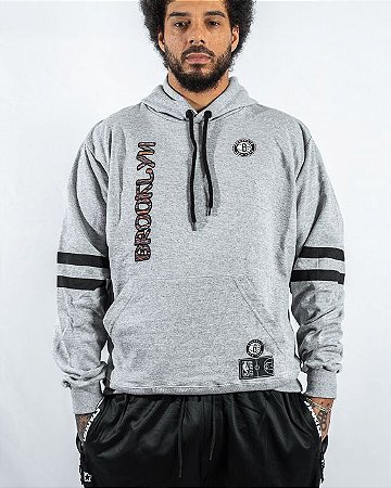 nba brooklyn moletom com capuz
