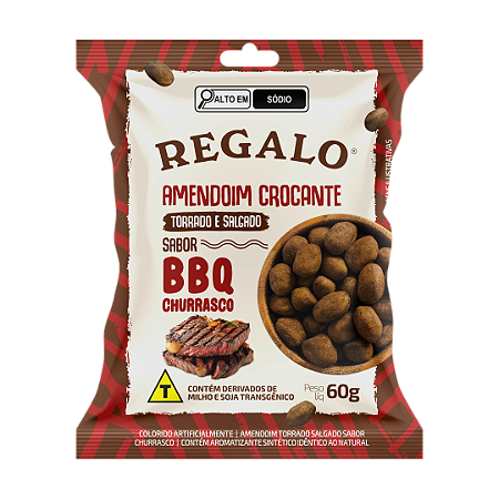 Amendoim crocante REGALO Churrasco 60g