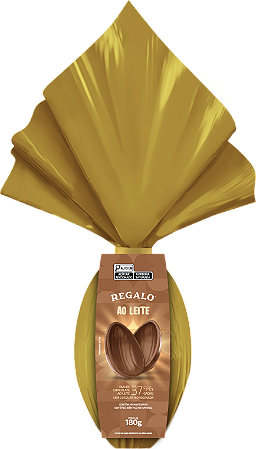 OVO DE PÁSCOA REGALO CHOCOLATE AO LEITE 180g
