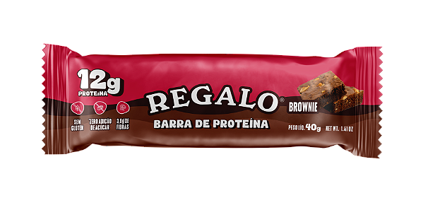 BARRA DE PROTEÍNA REGALO BROWNIE 40G