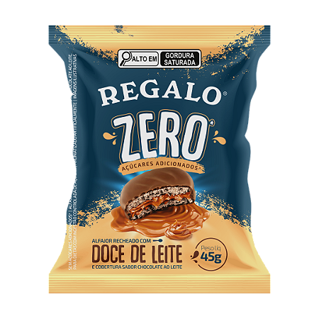 Alfajor ZERO REGALO Doce de leite 45g